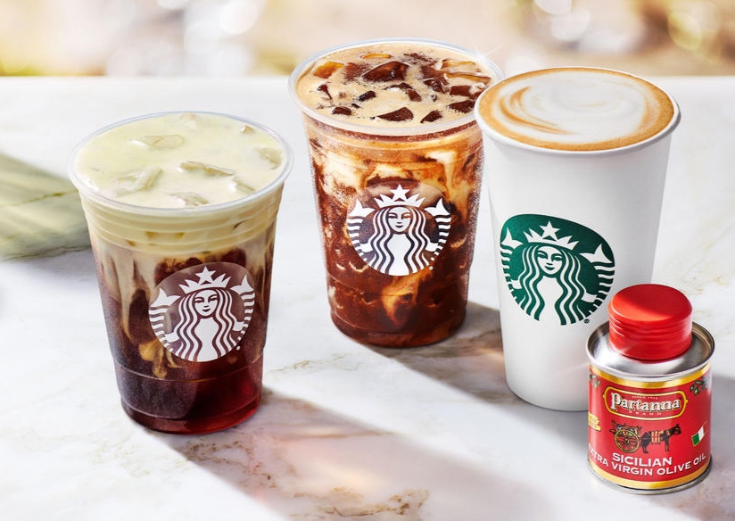 ސްޓަރބަކްސްއިން އޮލިވް އޮއިލް ކޮފީ ތައާރަފްކޮށްފި