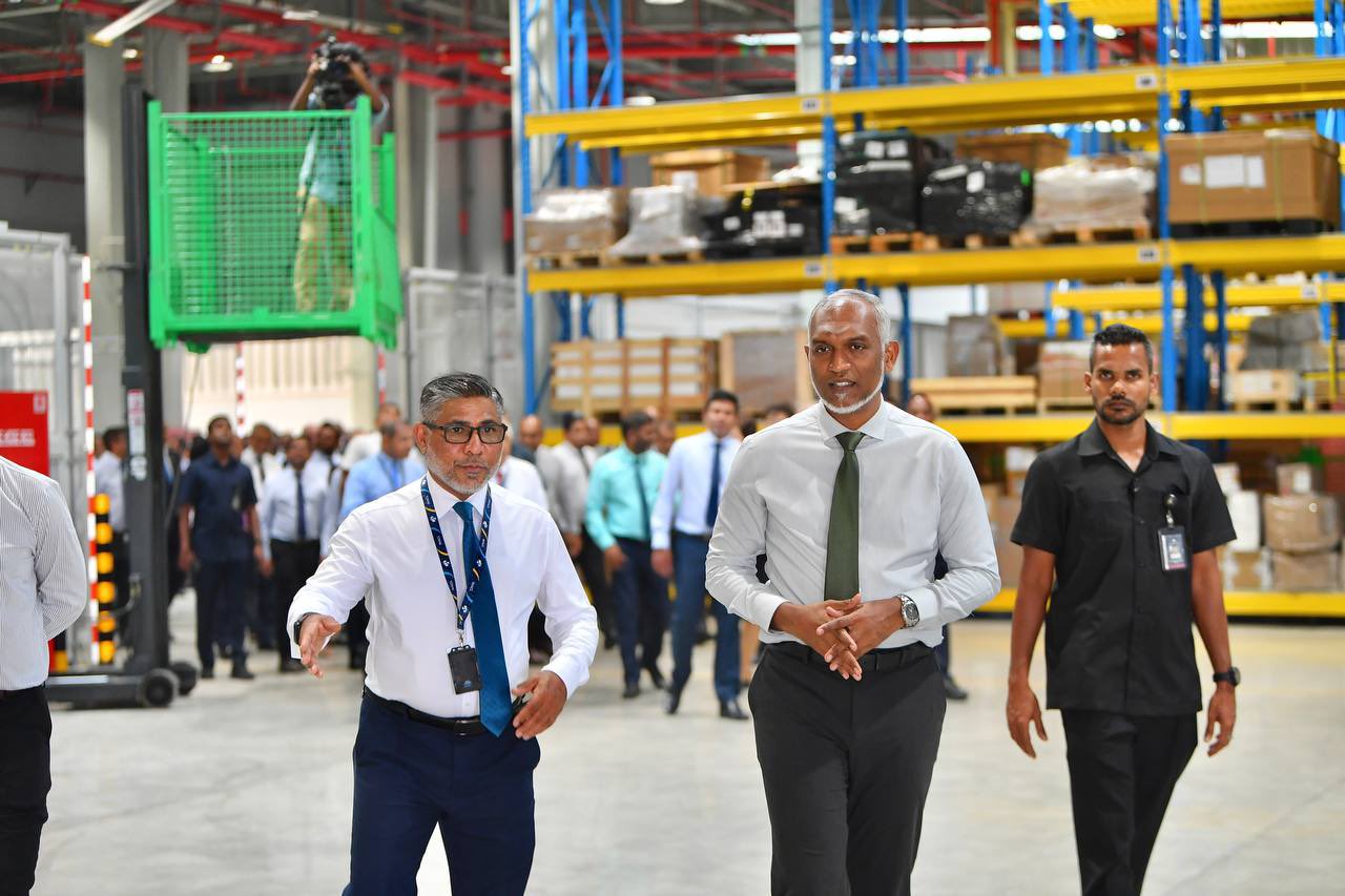 ވެލާނާ އިންޓަރނޭޝަނަލް އެއަރޕޯޓްގެ އައު ކާގޯ ޓާމިނަލް ރަސްމީކޮށް ހުޅުވައިފި