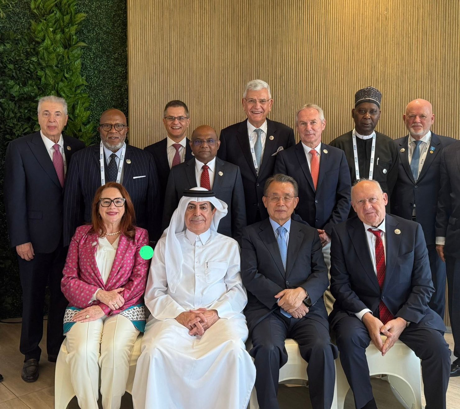 Shahid attends meeting of former UN General Assembly Presidents in Doha
