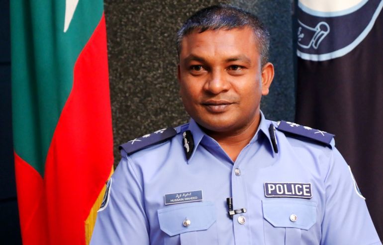 Former Commissioner of Police, Mr. Hussain Waheed