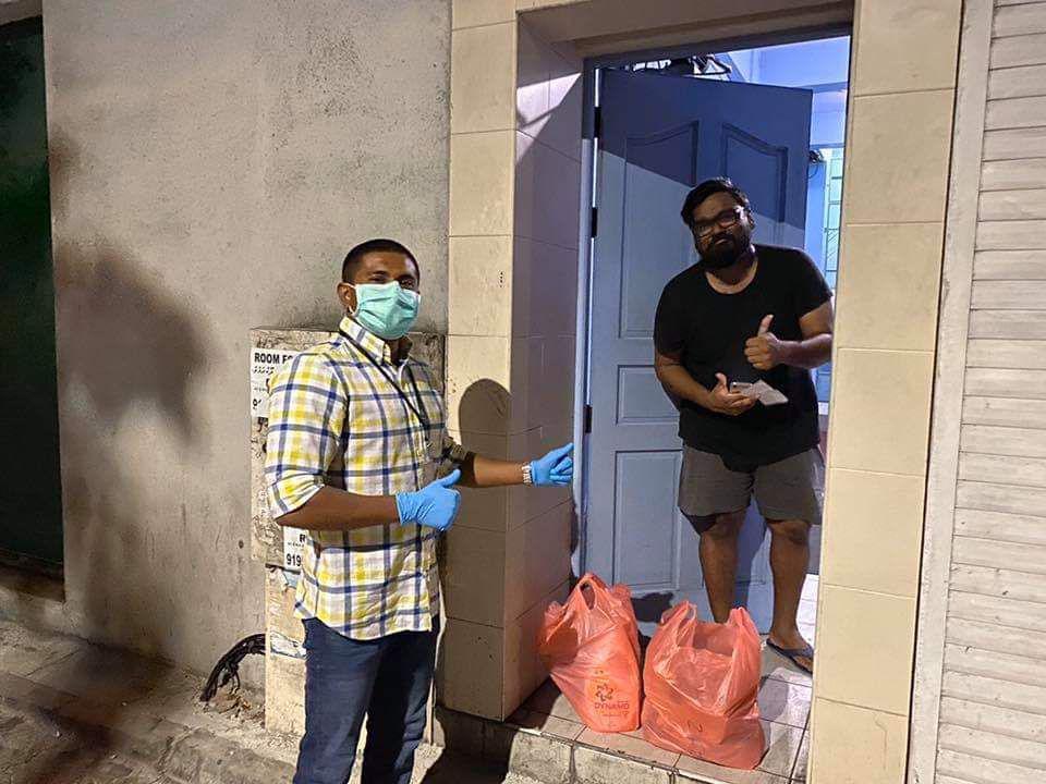 ޑެލިވަރީގެ މަސައްކަތުގައި އަވަދިނެތި އުޅުއްވި މަހްލޫފް އެކަހެރިވެވަޑައިގެންފި