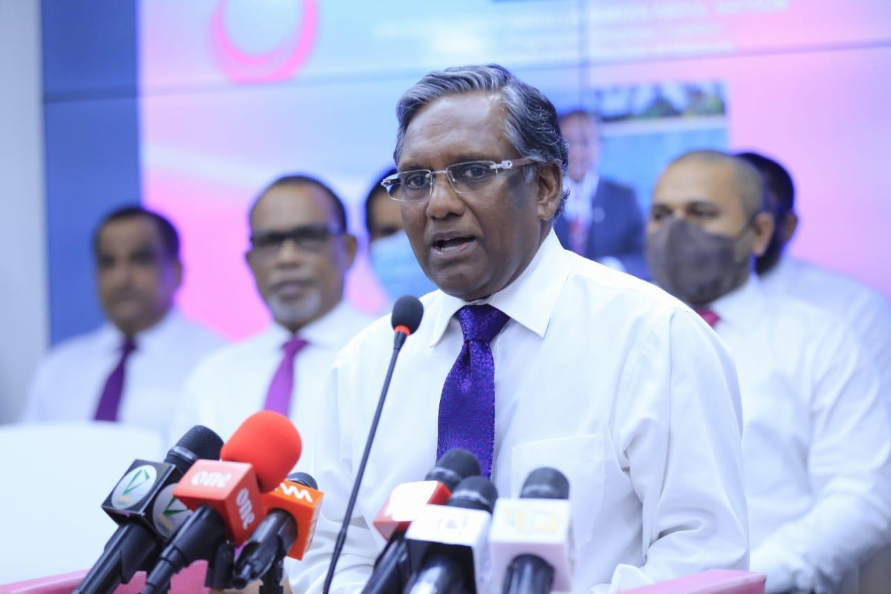 Former President and opposition coalition advisor, Mr. Mohamed Waheed Hassan Manik