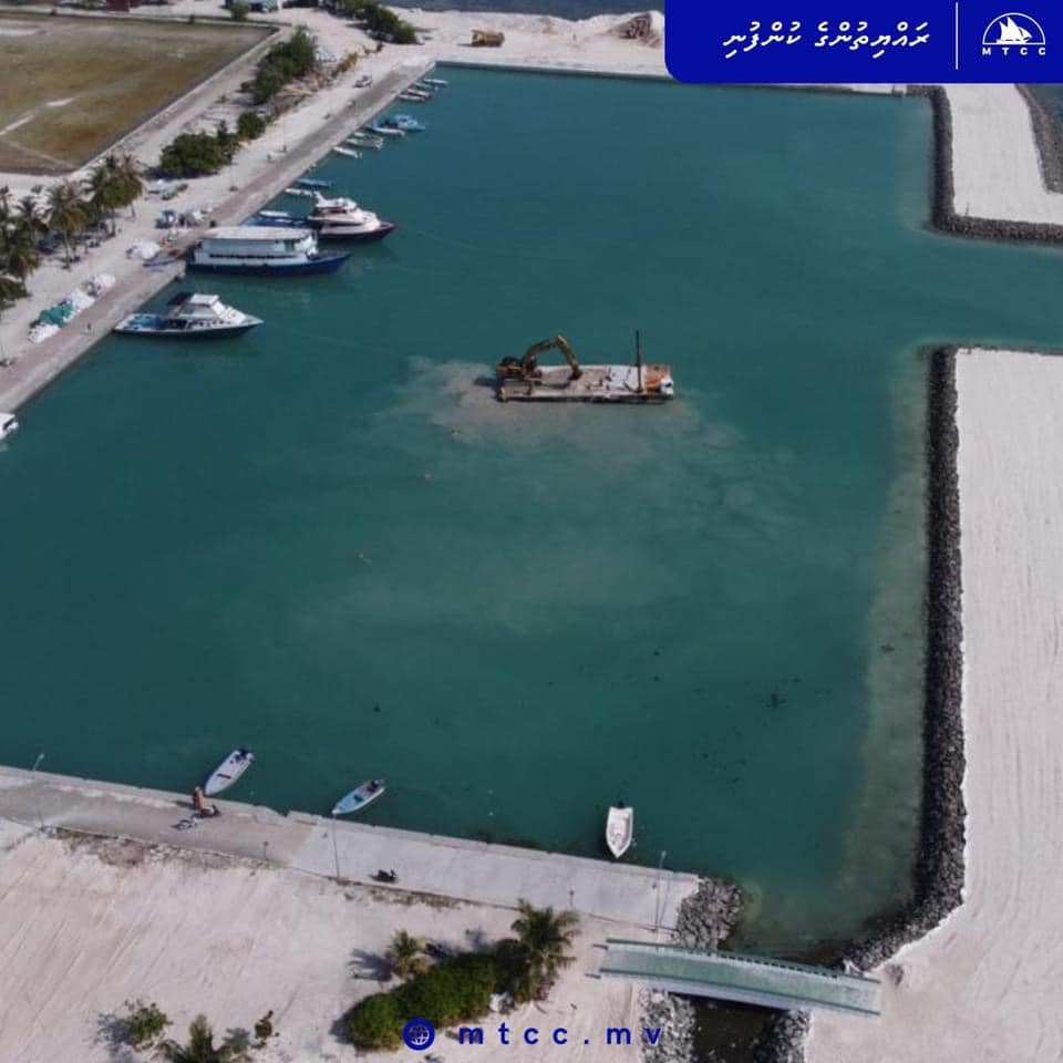 މާވަށު ބަނދަރުގެ މަސައްކަތް ވެސް ނިންމާލައިފި