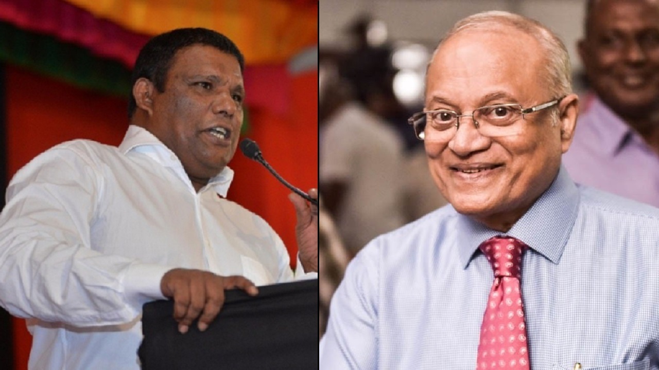 ކުރީގެ ރައީސް މައުމޫން (ކ) އާއި. މުސްތަފާ (ވ)