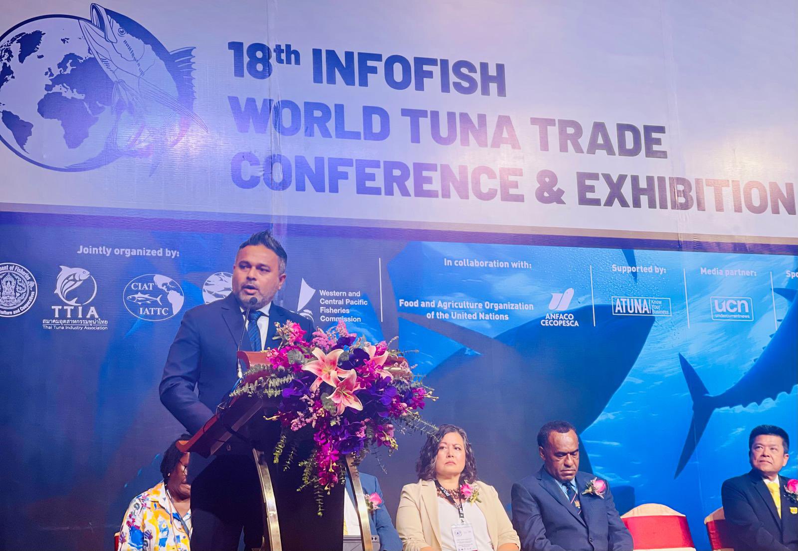 Minister announces establishment of Tuna processing factories on F. Nilandhoo and Gdh. Fiyoaree
