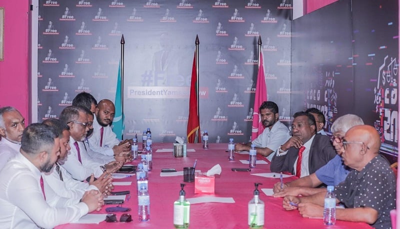 ޗެއާމަން ޖާބިރުގެ ޑީއާރުޕީ އިދިކޮޅު ޕީޕީއެމް ކޯލިޝަނާއި ގުޅެނީ