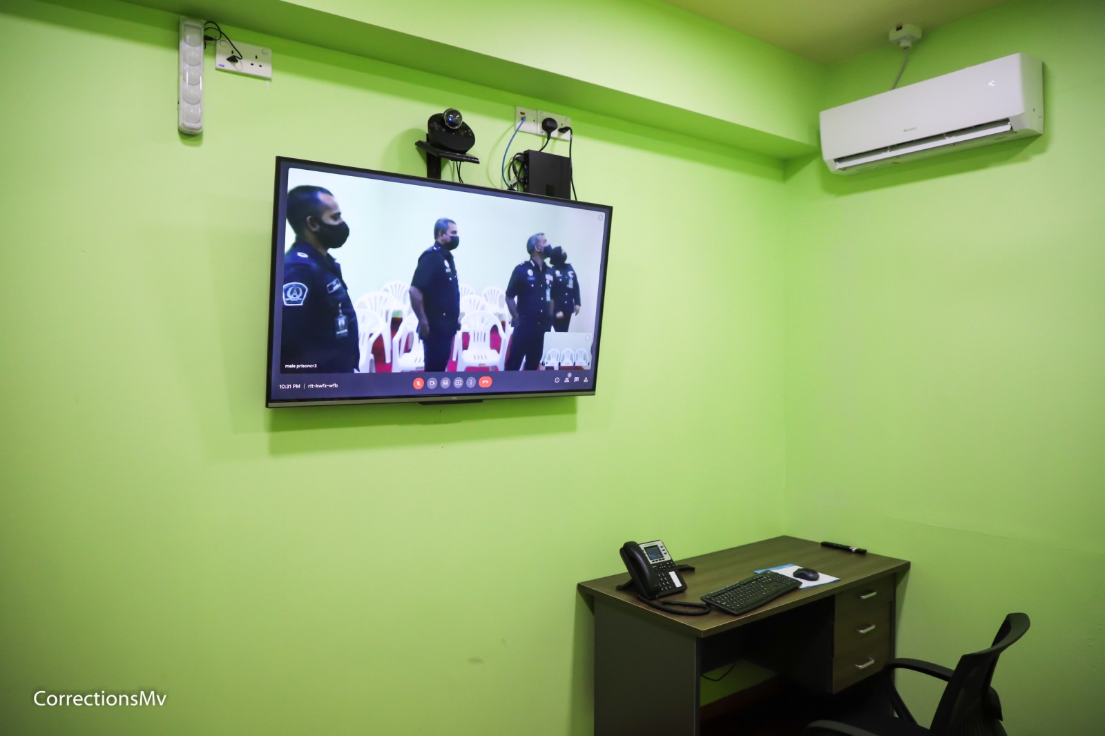 މާލޭ ޖަލުގައި 03 ކޯޓް ރޫމް މިއަދު ބޭނުންކުރަން ފަށައިފި