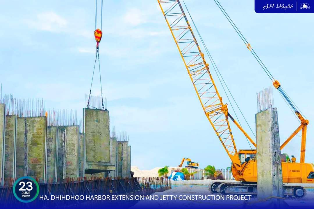 ދިއްދޫ ބަނދަރު: ކޮންކްރީޓު ގަލުގެ ދެވަނަ ޝިޕްމަންޓު ރަށަށް ގެންގޮސްފި