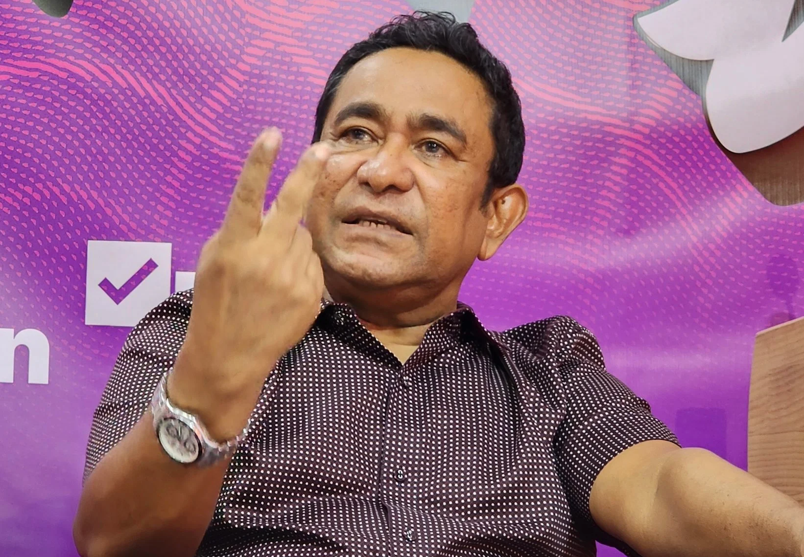 ރައީސްގެ ސިޔާސީ ރޯލް މޮޑެލްއަކީ އަބްދުއްރަހީމަށް ވުމުން ދެން ދަންނަވާނެ އެއްޗެއްނެތް: ޔާމީން