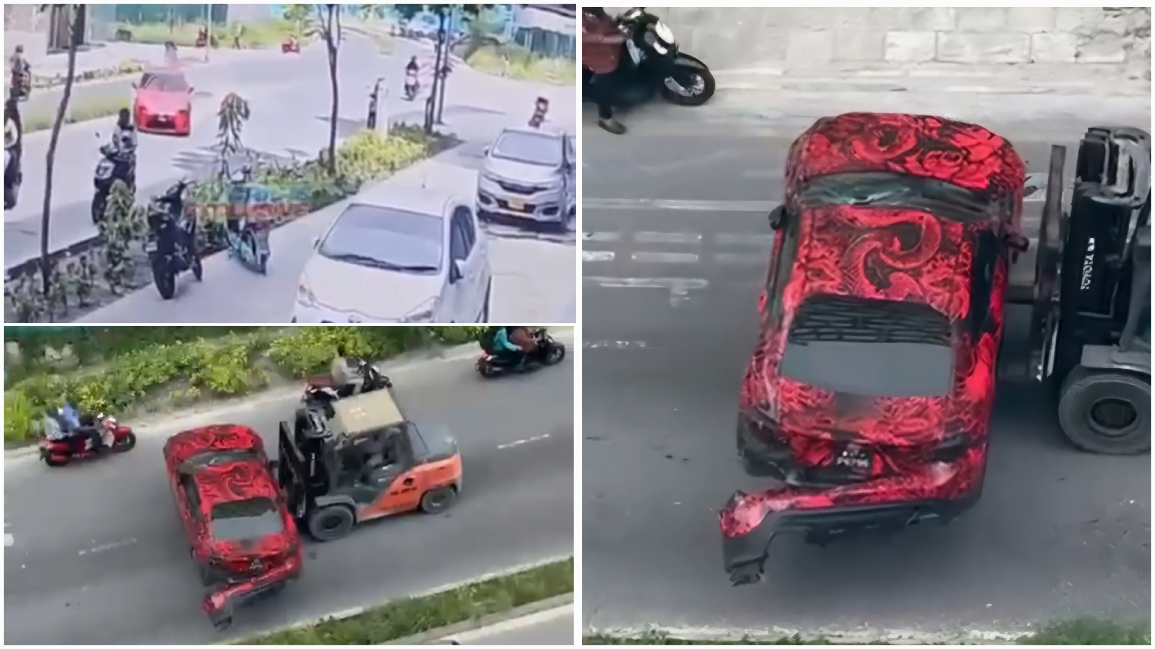 ބާރަށް ދުއްވާފައި އައިސް ކާރުން ޖައްސައި މީހަކު ބުރުއްސާލާފައި ޑްރައިވަރުފިލައިފި