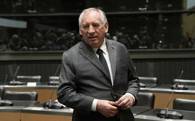 French Prime Minister François Bayrou