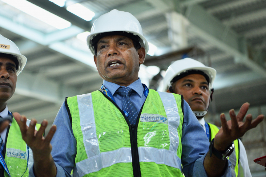 މޫސާ ޞާލިހު ރީޖަނަލް އެއަރޕޯޓްސްއަށް