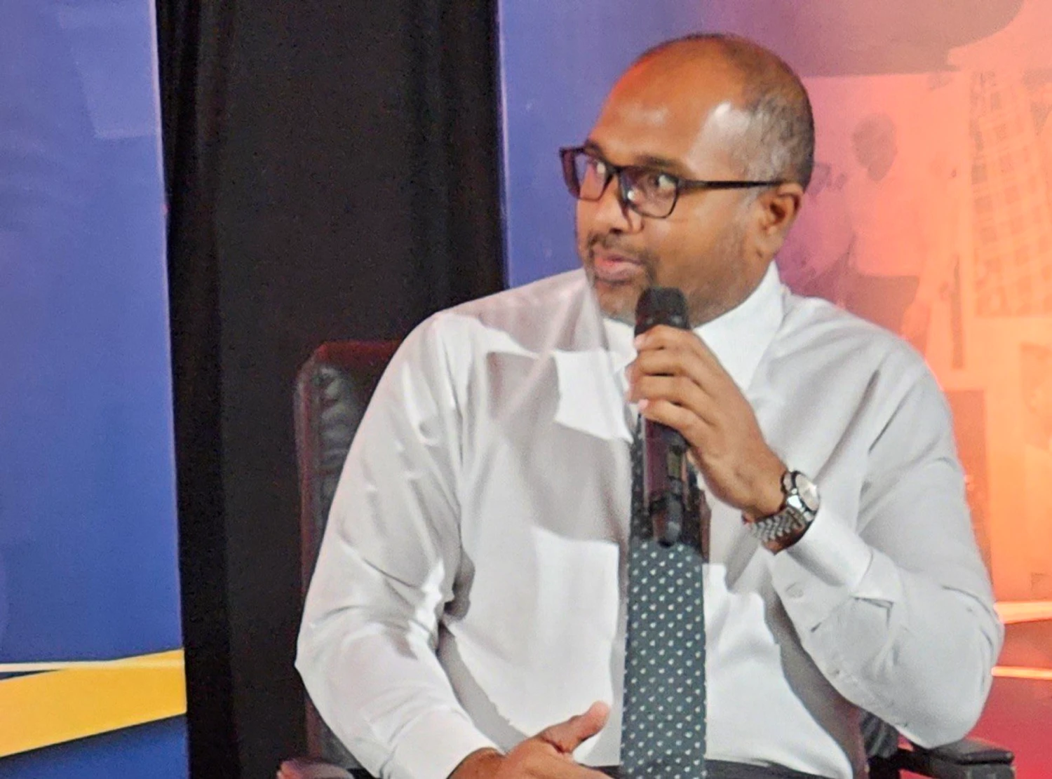 Home Minister Ali Ihusaan