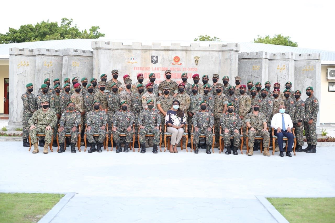 އެމެރިކާގެ އަސްކަރިއްޔާއިން ރާއްޖޭގެ 36 ސިފައިން ތަމްރީން ކޮށްފި