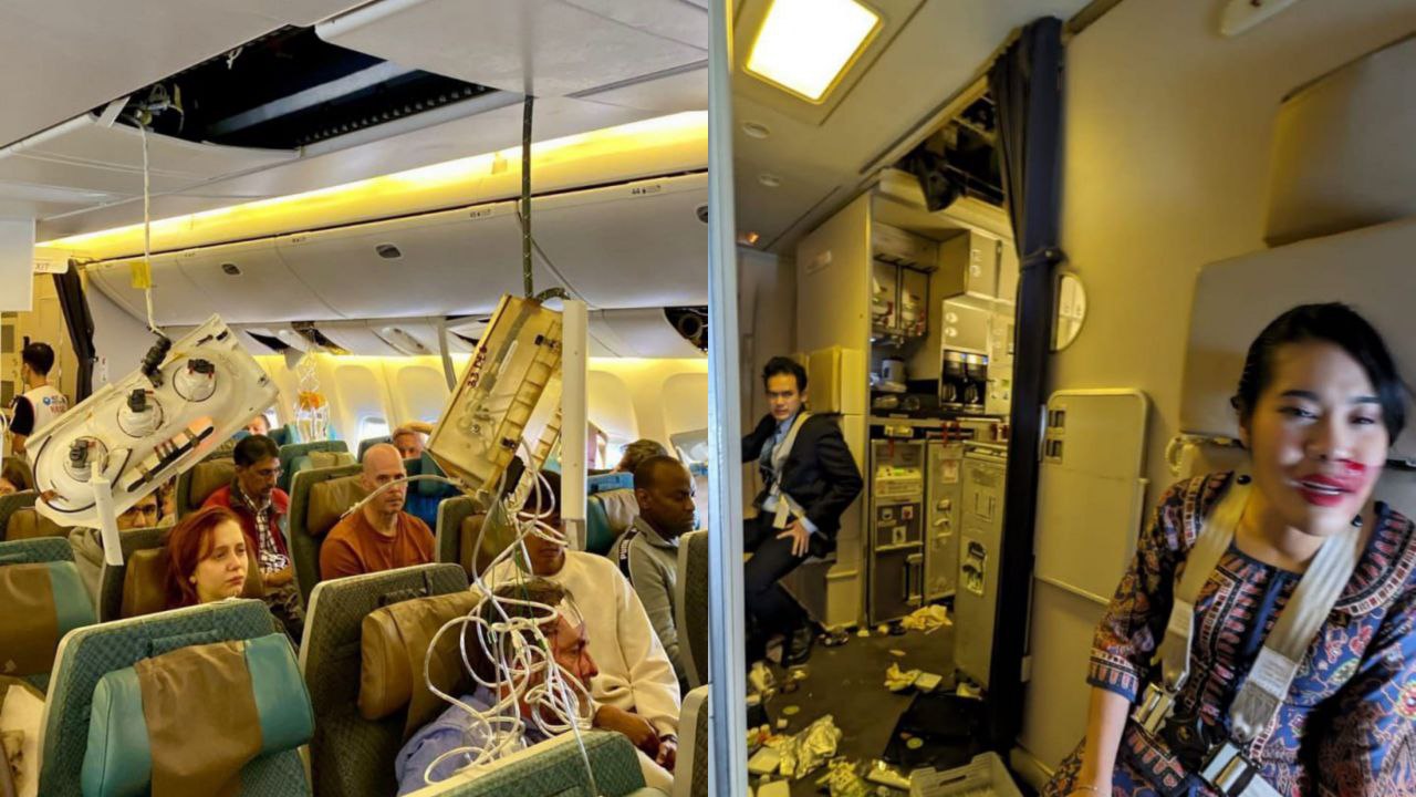 ސިންގަޕޯރ އެއާރލައިންސްގެ މަތިންދާ ބޯޓެއް ގަދަ ކޮޅިގަނޑެއްގައި ޖެހި މީހަކު މަރުވެއްޖެ