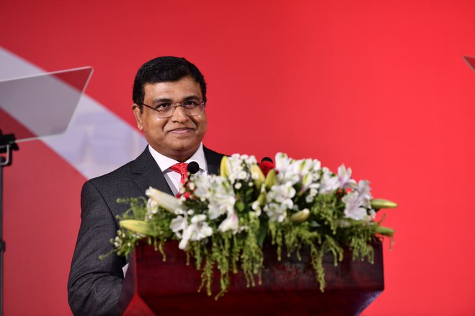 ވިޔަފާރިވެރިންނަށް އަނިޔާދީ ފުރައްސާރަ ނުކުރުމަށް އަމީން ގޮވާލައްވައިފި