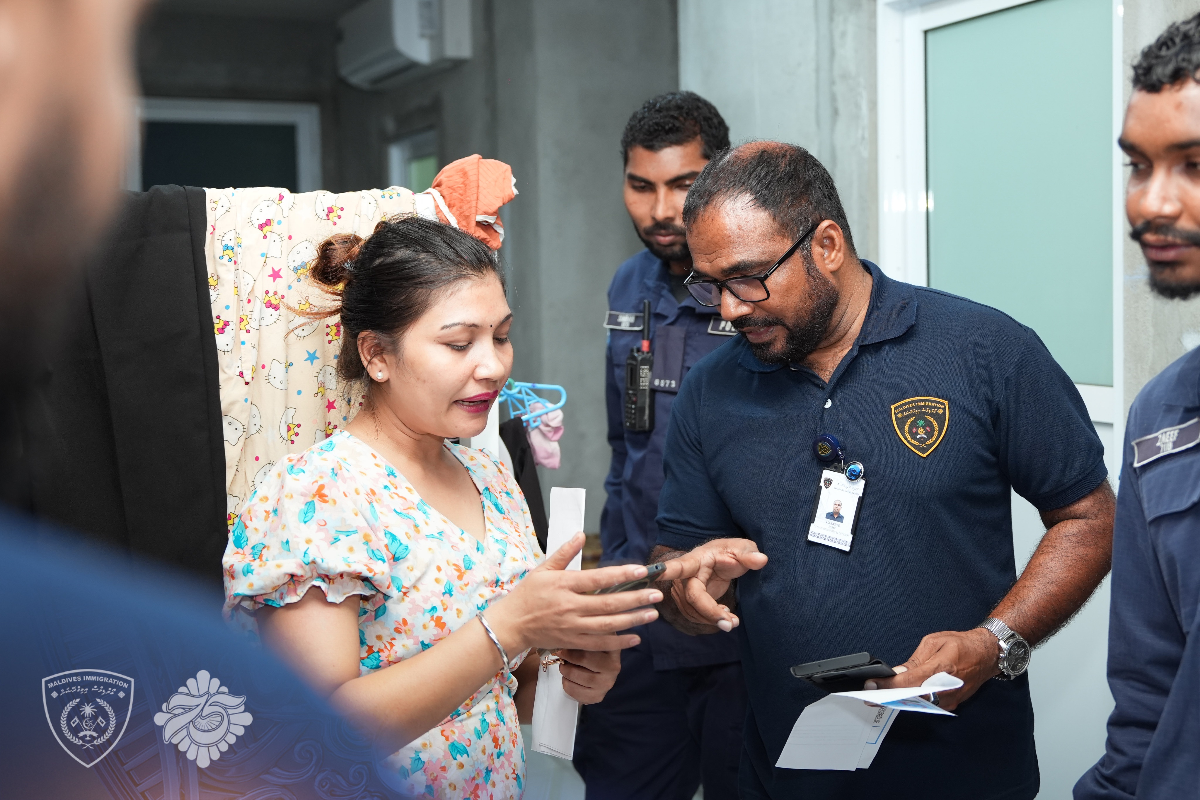 ލޭބަރ އެކޮމޮޑޭޝަނަކާއި ގައުއެޅުމުގެ މަސައްކަތް ކުރަމުންދާ ތަނަކުން 9 ބިދޭސީން ހައްޔަރުކޮށްފި