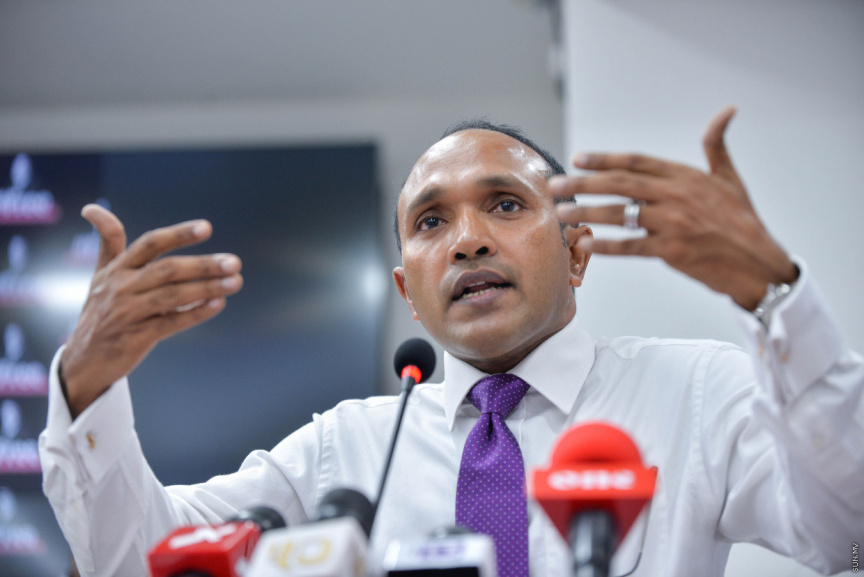 ސަރުކާރުން މީޑިޔާތައް ކޮންޓްރޯލްކުރަން ކުރާ މަސައްކަތަށް ހިލާ ފުރުސަތެއް ނުދޭނަން: ޖަމީލް