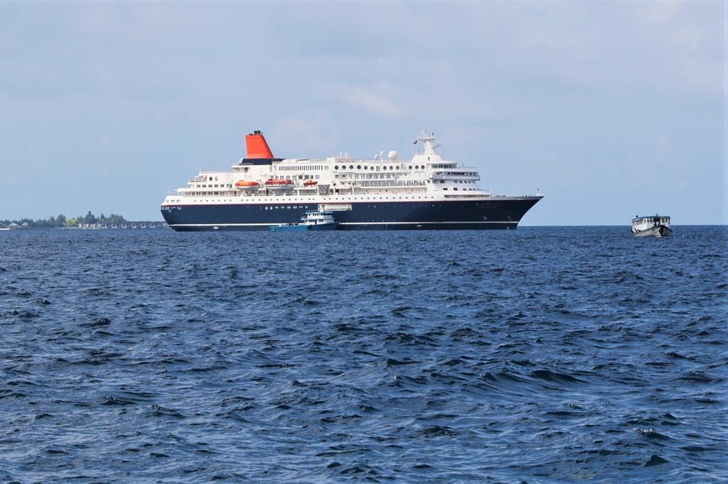 ޖަޕާންގެ ކްރޫޒްލައިނާއިން 220 ފަތުރުވެރިން ރާއްޖެއަށް