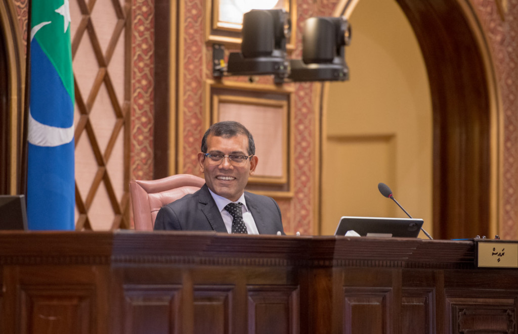 5 މަސްފަހުން މަޖިލީހުގެ ރިޔާސަތަށް ރައީސް ނަޝީދު