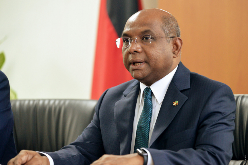 Minister of Foreign Affairs, Mr Abdulla Shahid