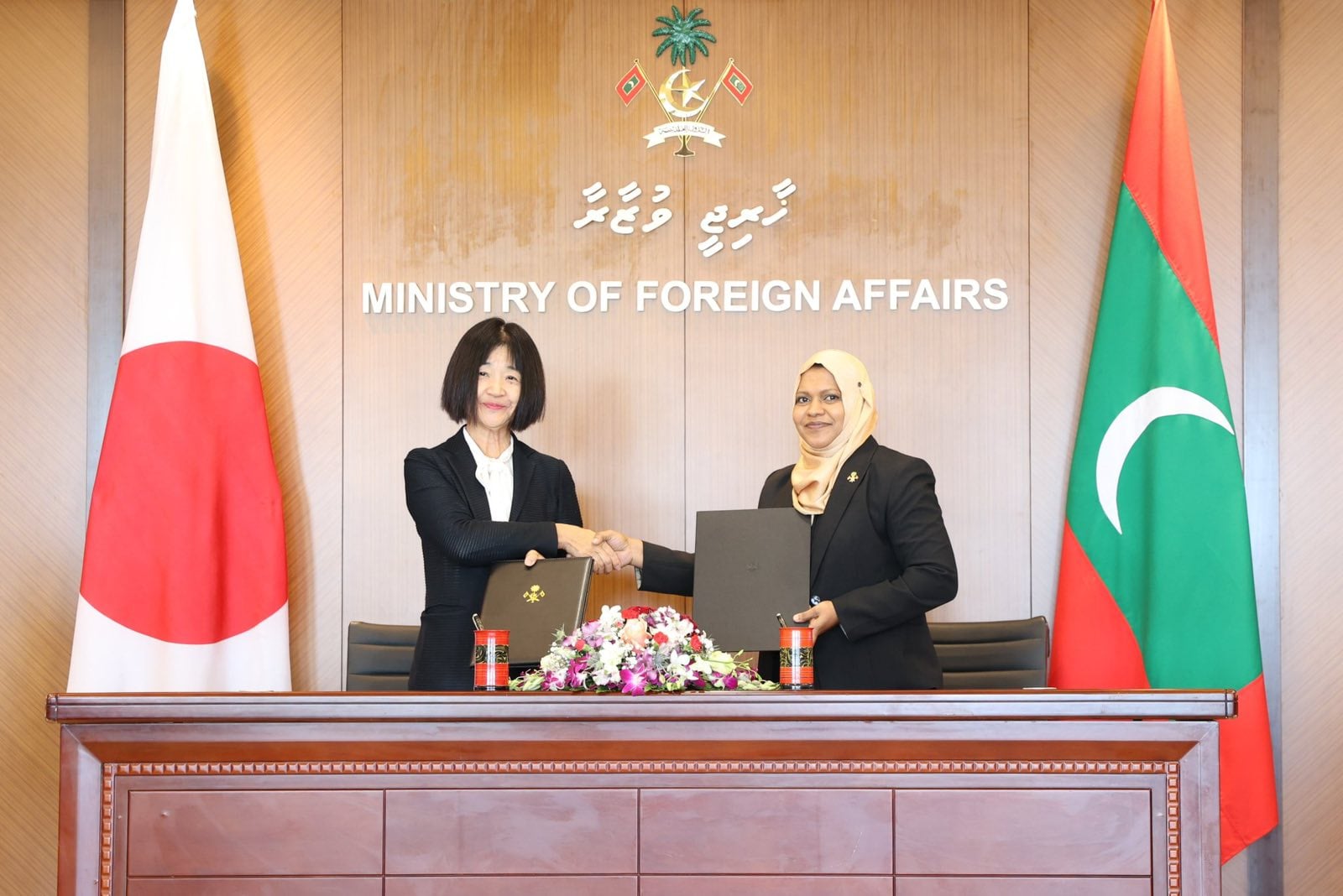 އިންސާނީ ވަސީލަތްތައް ތަރައްގީކުރުމަށް ޖަޕާނުން އެހީ ދީފި