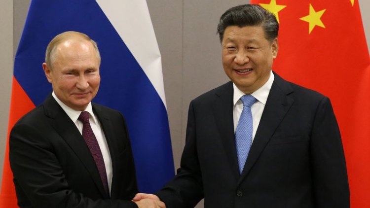Russian President Vladimir Putin and Chinese President Xi Jinping