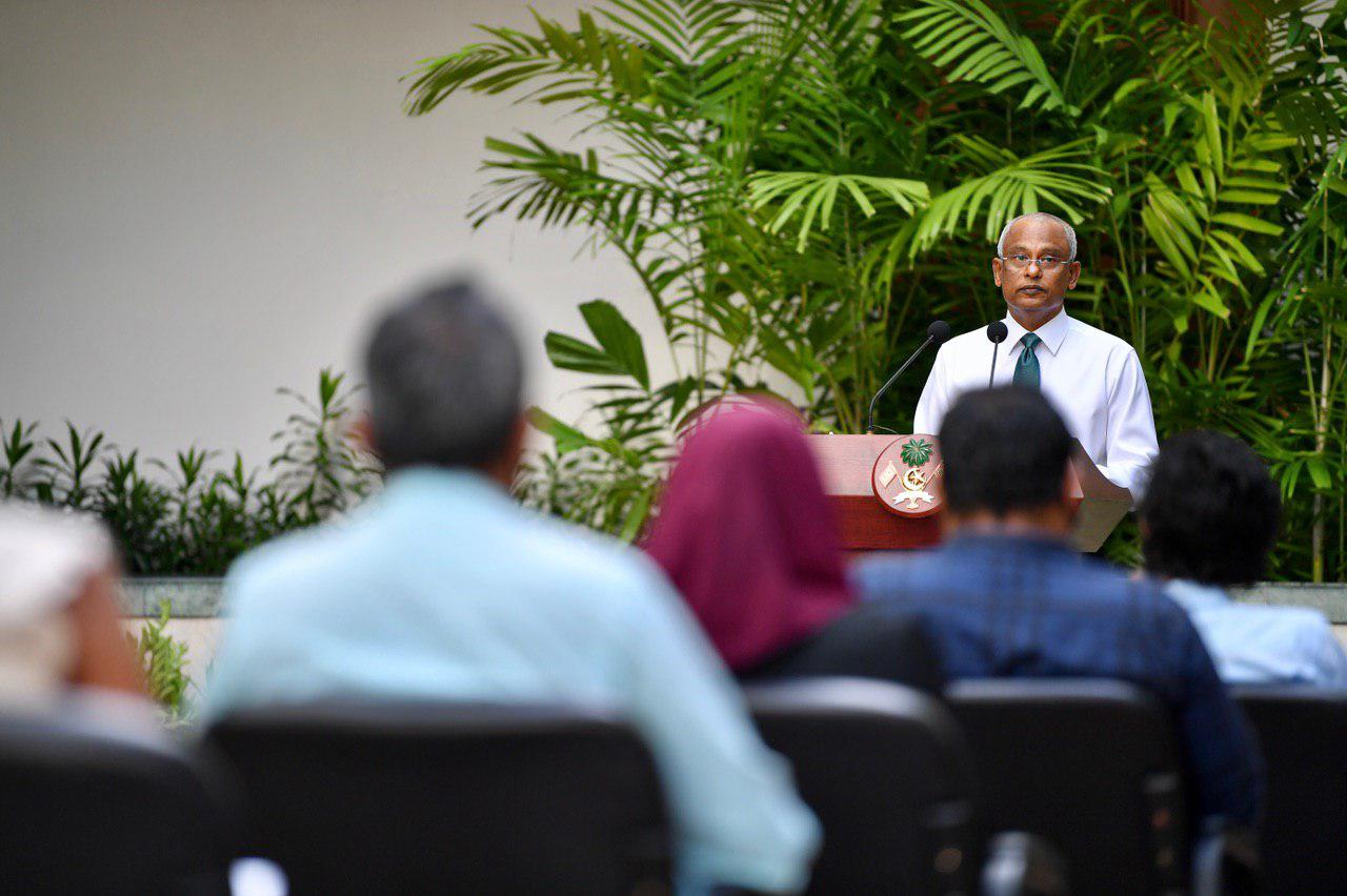 ބަރުލަމާނީ ނިޒާމަކަށް ދިޔުމަކަށް ނުވިސްނަން؛ ގޮތް ނިއްމާނީ ރައްޔިތުން: ރައީސް