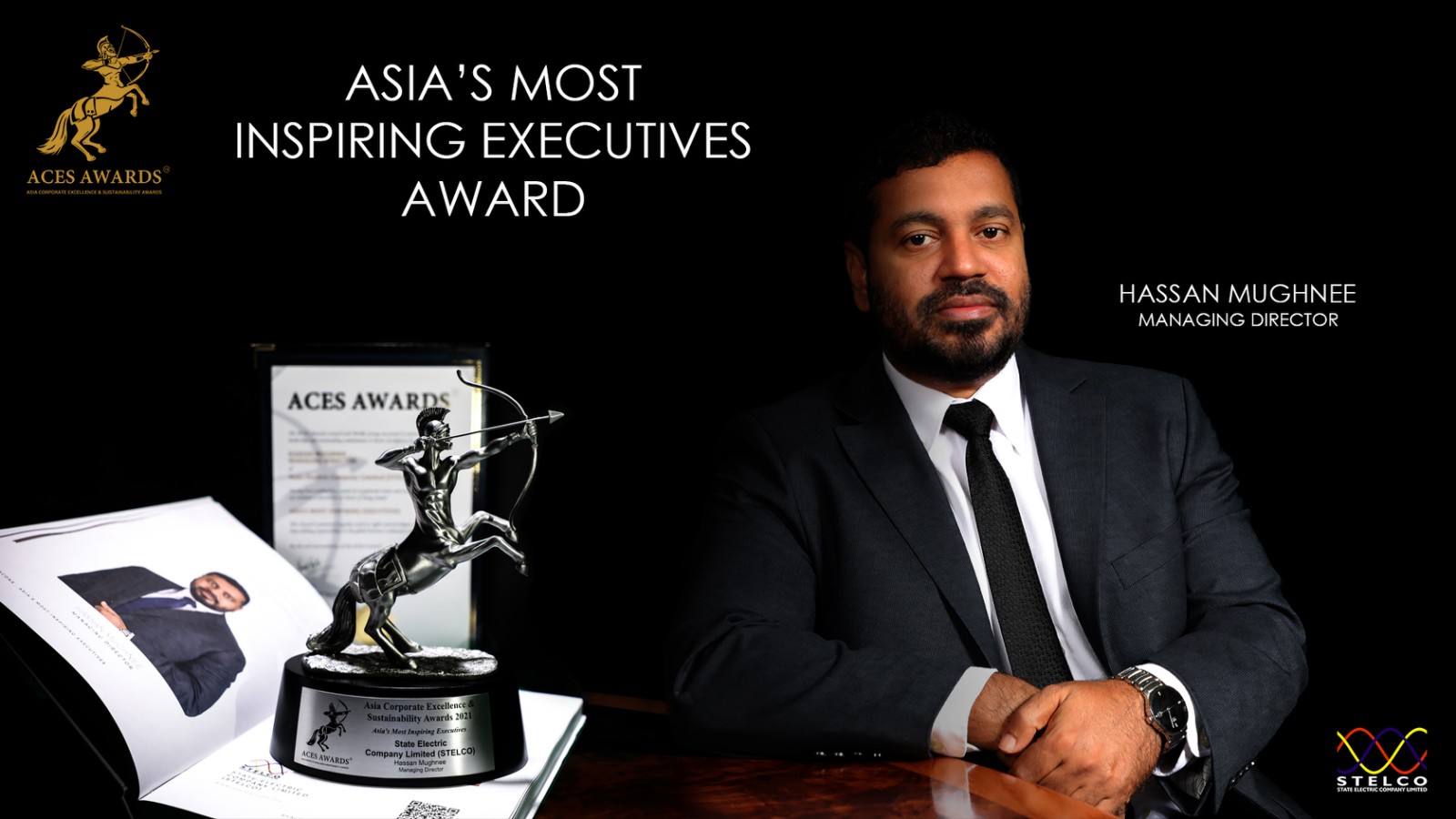 ސްޓެލްކޯގެ އެމްޑީއަށް އޭޝިޔާބައްރުގެ ޝަރަފުވެރި އިނާމެއް