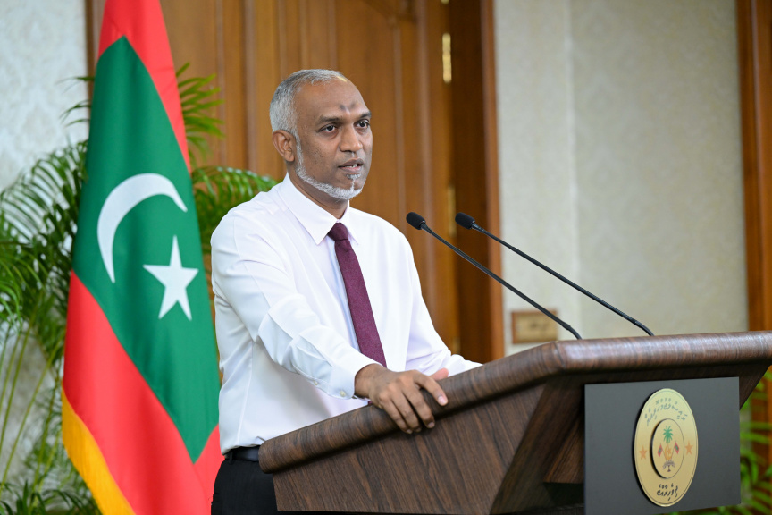 ރާއްޖޭގެ ބިން ހިއްކުމުން އޭގެ ބަދަލުގައި ދީފައި އޮތް ބިމެއް މިހާރަކު ނޯންނާނެ: ރައީސް