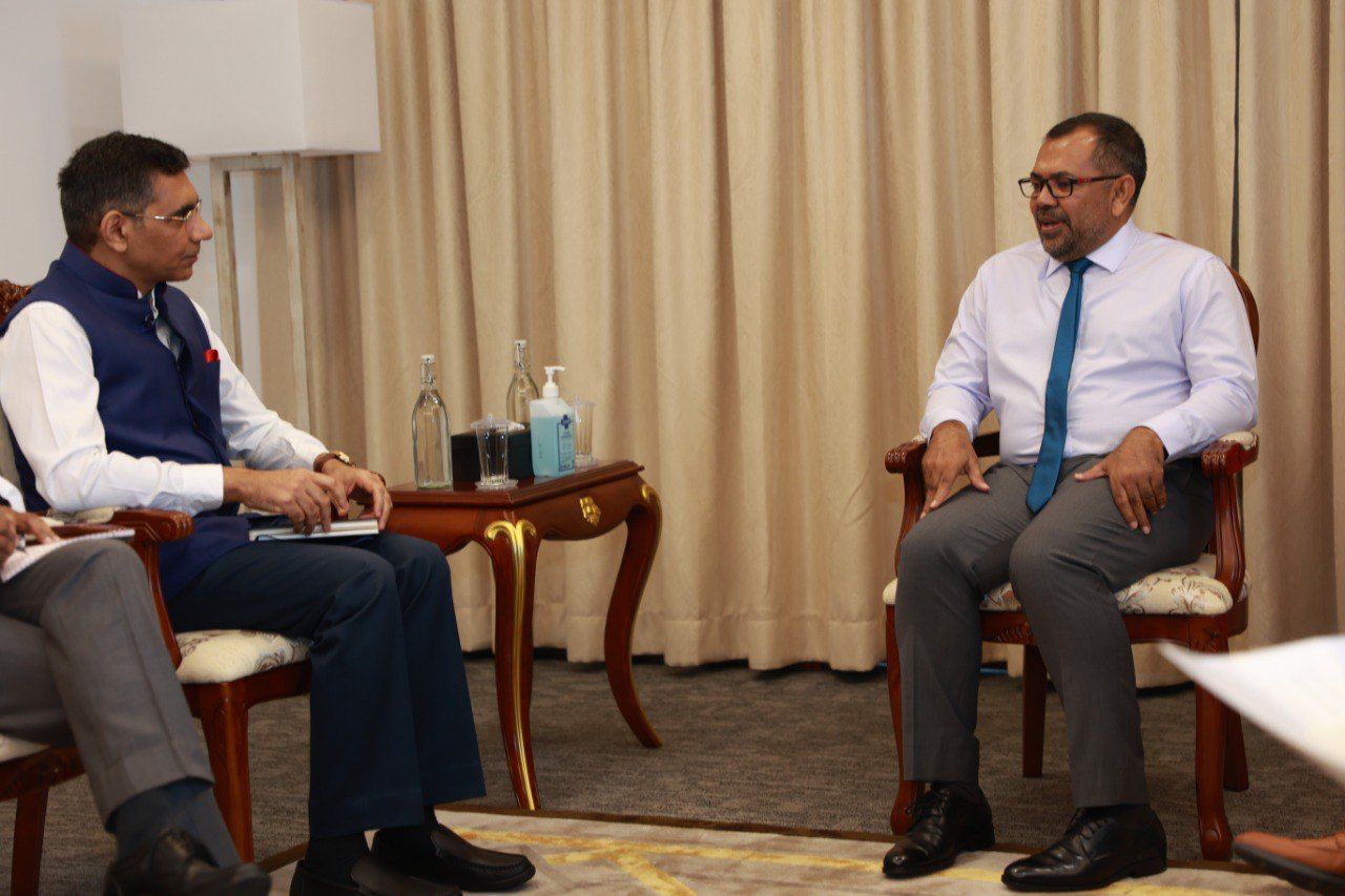 ޚާރިޖީ ވަޒީރު ޒަމީރު އިންޑިއާ ސަފީރާއި ބައްދަލު ކުރަށްވައިފި