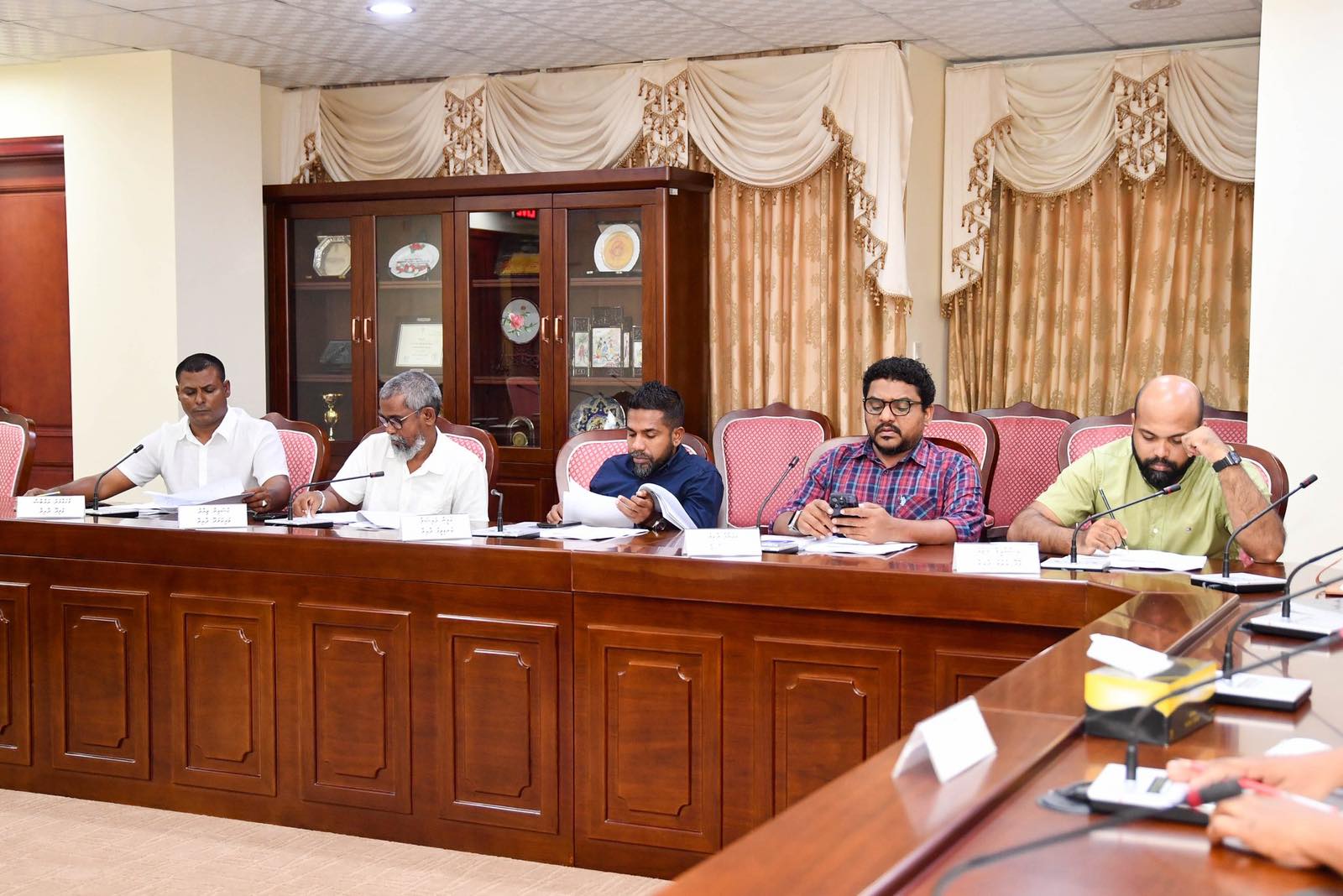 Parliament meeting held last night