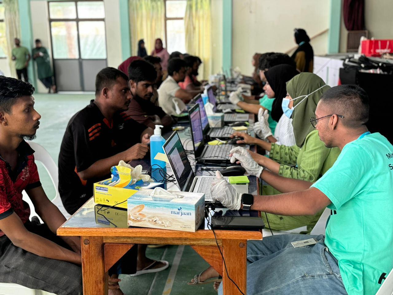 މަރަދޫގައި ތިބި ބިދޭސީންގެ މައުލޫމާތު އެއްކުރަނީ