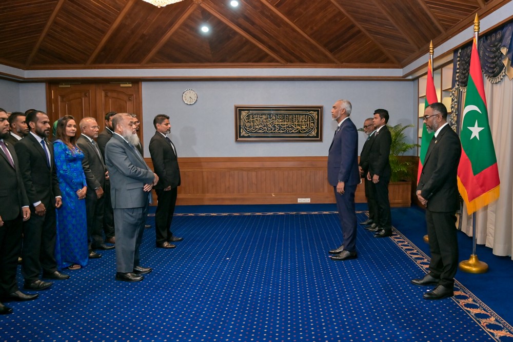 ބައެއް ވުޒާރާތަކަށް ސްޓޭޓް މިނިސްޓަރުން އައްޔަންކުރައްވައިފި