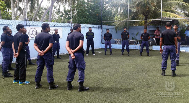 ޓްރެއިނިންގައި އުޅެނިކޮށް ހާލުދެރަވި ފުލުސް މީހާ ނިޔާވެއްޖެ