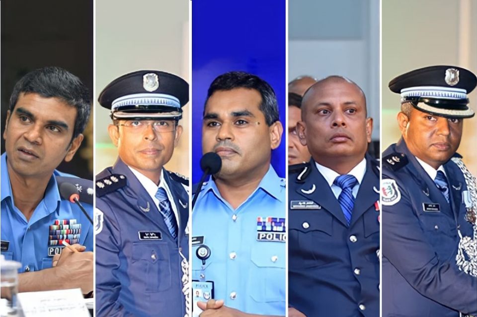 މަަޤާމުން ވަކިކުރަން ނިންމި ފަސް އޮފިސަރުންގެ މައްސަލަ ސިވިލްކޯޓުގައި ތާވަލްކޮށްފި