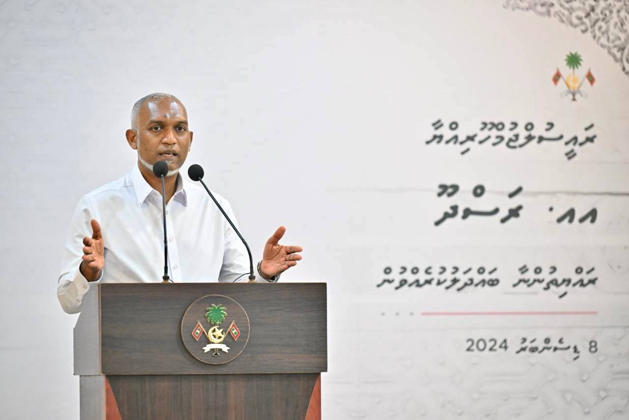 ހަޤީޤީ ތަރައްޤީ އަކީ ލޯ ކުރިމަތިން ފެންނަ އޮތް އެއްޗެއް އެކަންޏެެއް ނޫން: ރައީސް