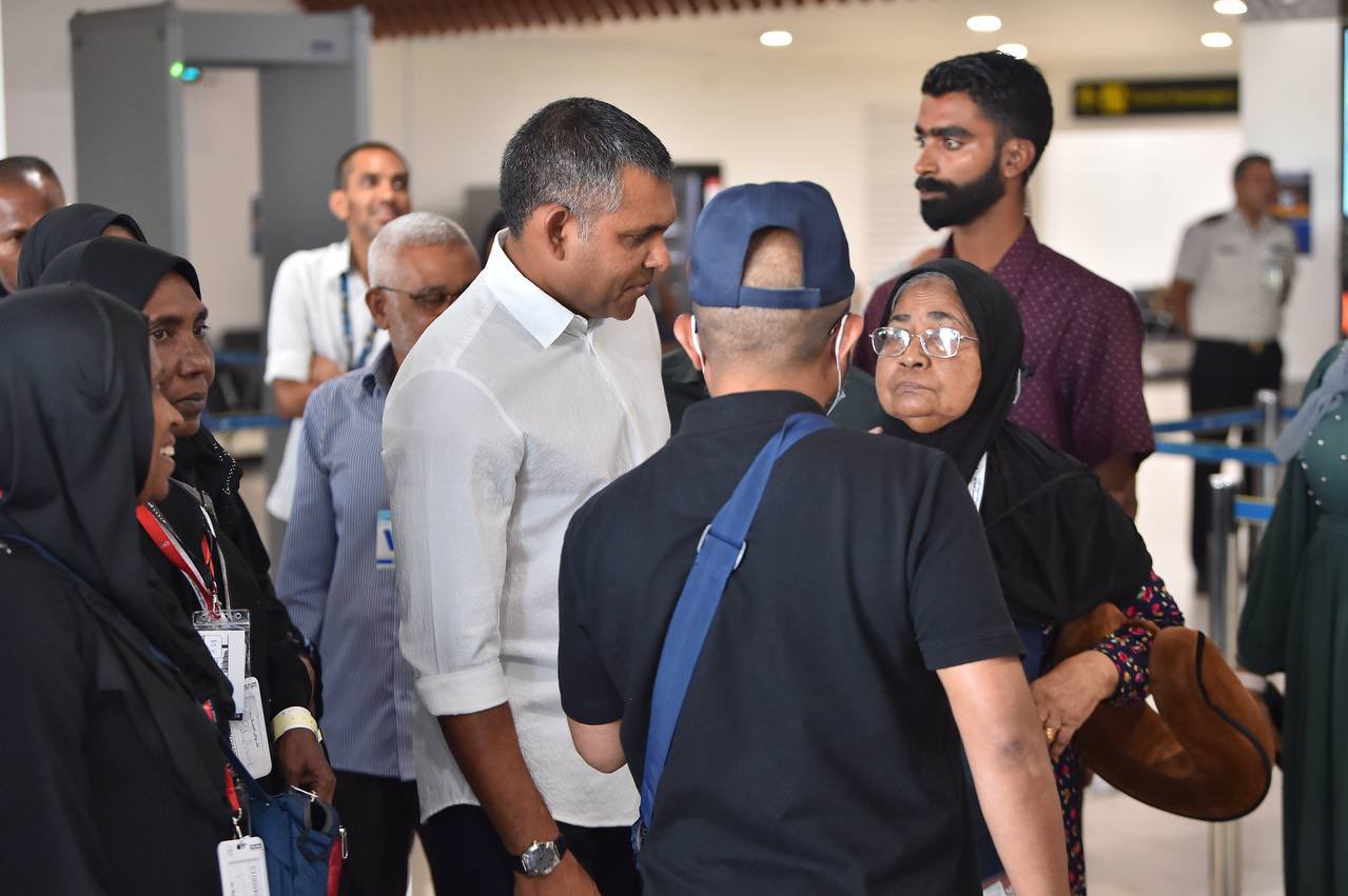 ހައްޖުވެރިންގެ އެންމެ ފަހު ގްރޫޕު ރާއްޖެ އަތުވެއްޖެ