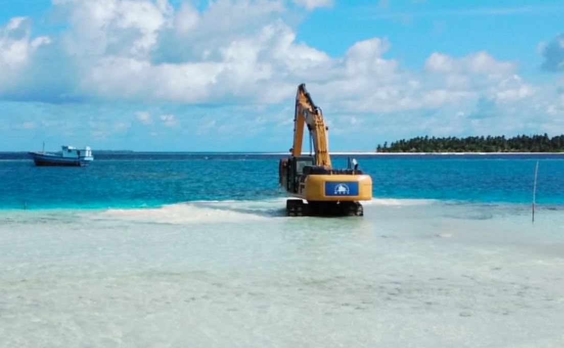 މީދޫ ބަނދަރު ފުންކުރުމުގެ މަސައްކަތް ފަށައިފި