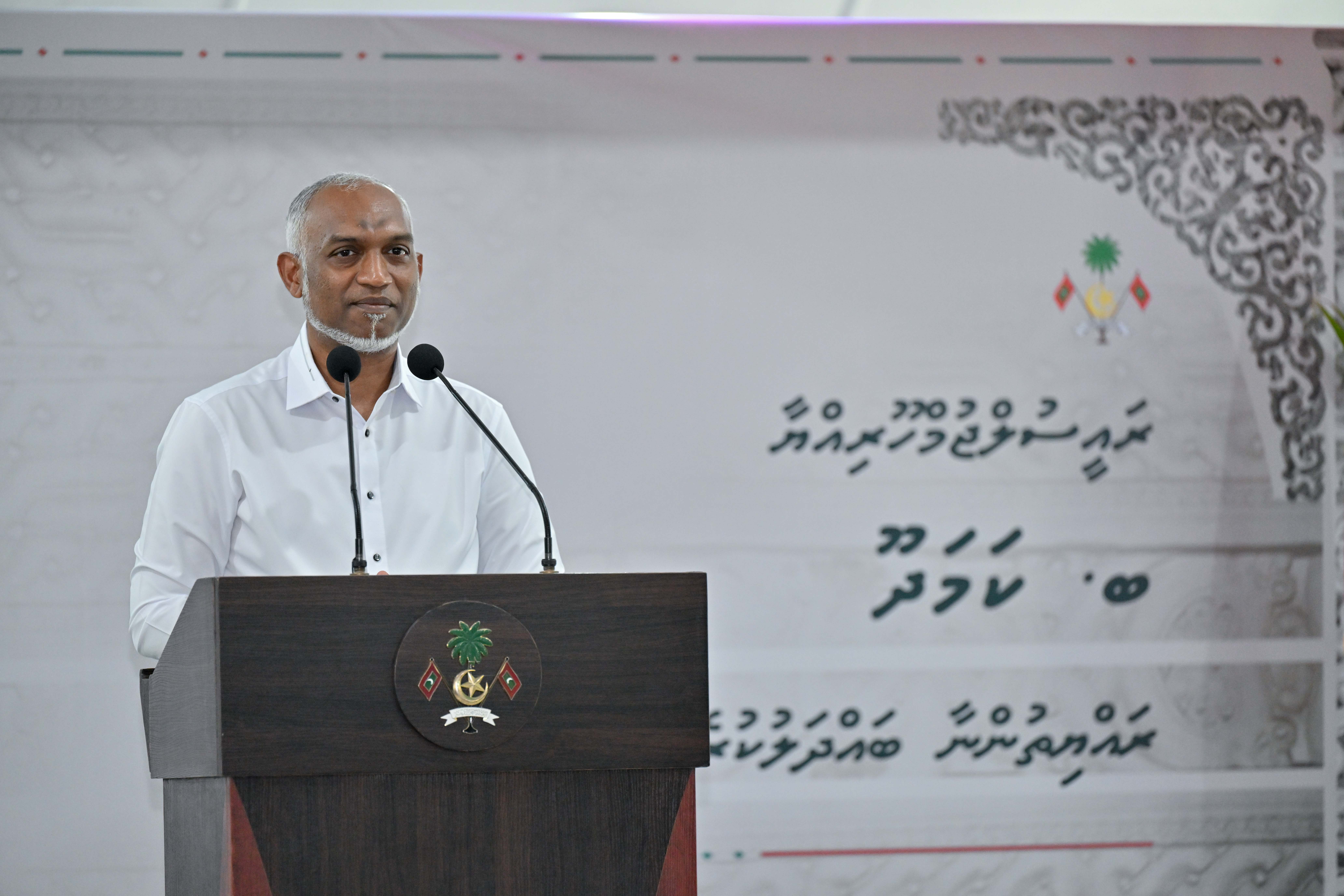 President Dr. Mohamed Muizzu --Photo: PO