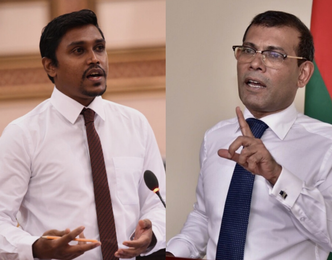 ރައީސް ނަޝީދު ކަންކުރެއްވި ގޮތުން ހައިތަމްގެ ކަންބޮޑުވުން!