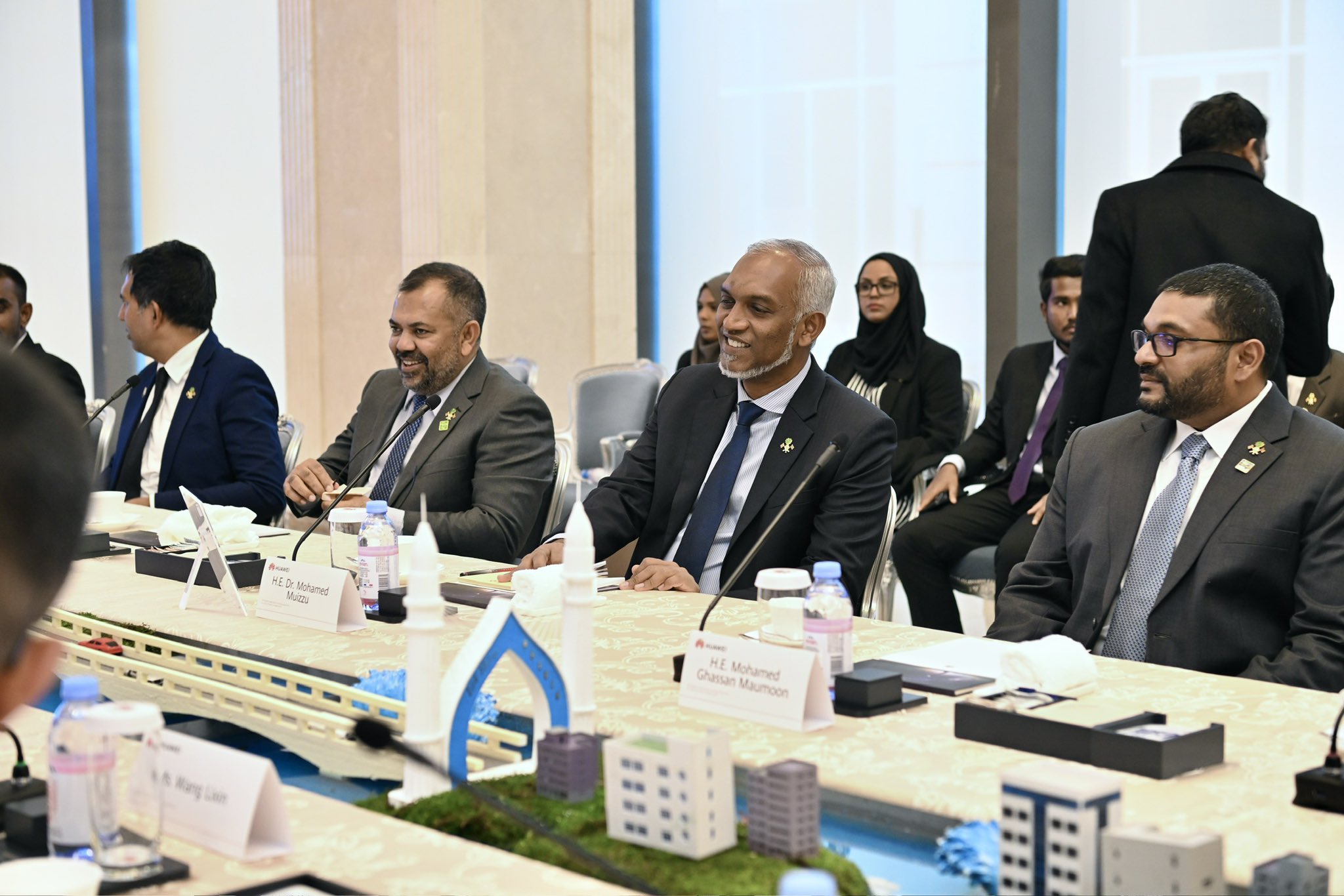 ޗަައިނާގެ ދަތުރާއެކު މާލެއާއި އެކު ރާއްޖޭގެ ތަރައްގީގެ ވަރަށް ގިނަ ކަންކަމަށް މަގުފަހިވެއްޖެ: ރައީސް