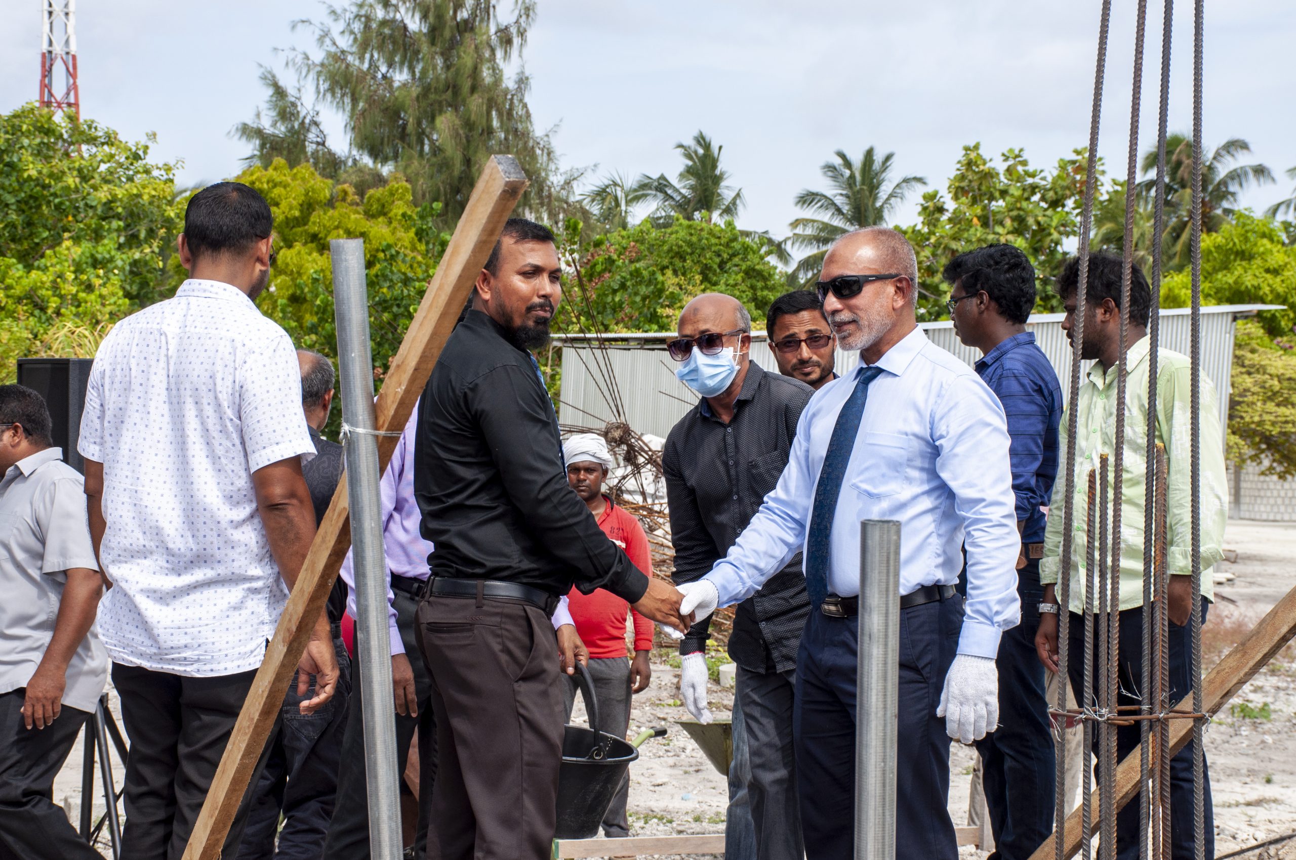 ދިޔަމިގިލީގައި އިމާރާތްކުރާ މިސްކިތުގެ އަމަލީ މަސައްކަތް ފަށައިފި