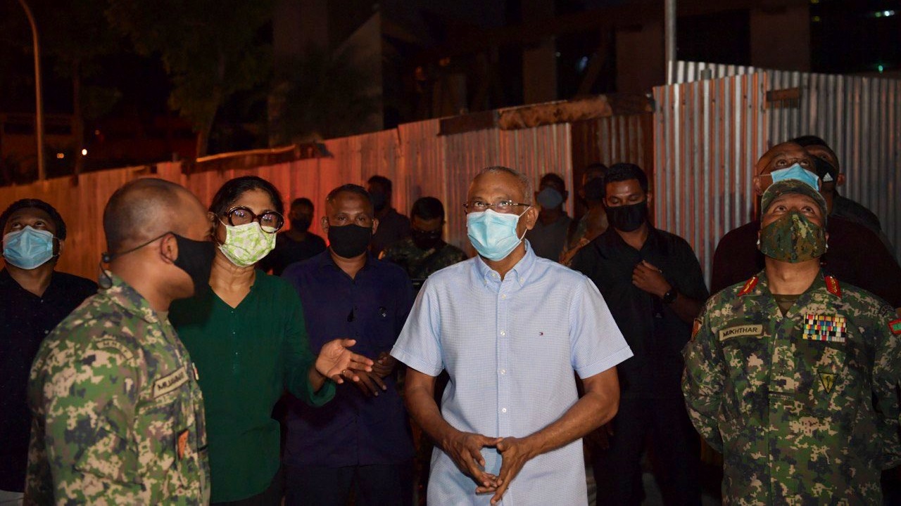 ކުރީގެ ރައީސް ޑރ. ވަޙީދަށް އަމާޒު ކުރައްވައި ރައީސް ޞާލިޙްގެ ބަހުގެ ހަމަލާއެއް