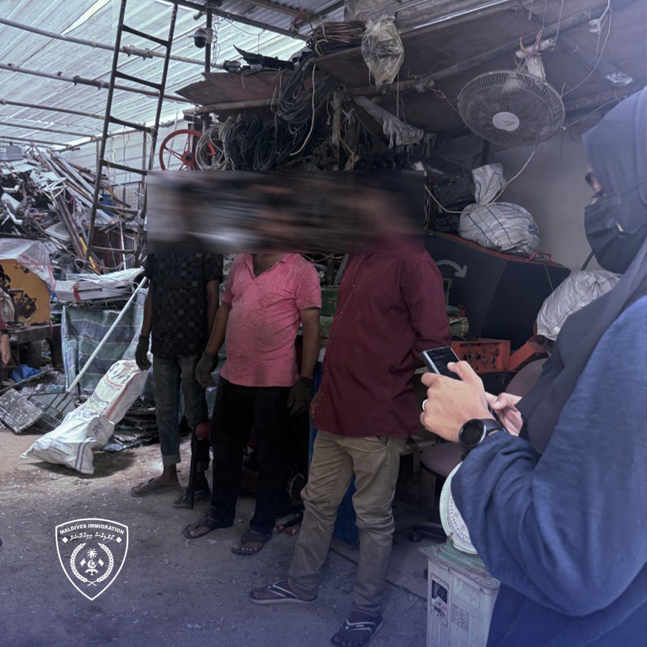 ގަވާއިދާ ހިލާފް 11 ބިދޭސީއަކު މިއަދުވެސް އިމިގްރޭޝަންގެ ބެލުމުގެ ދަށަށް