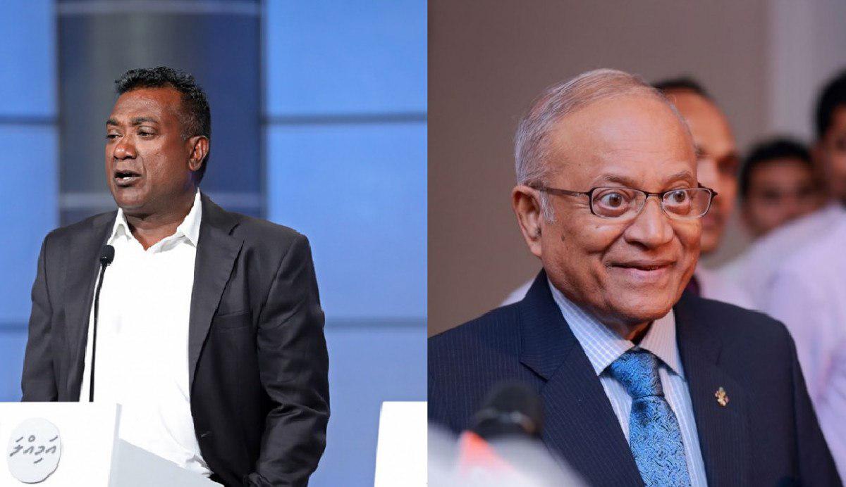 ރައީސް މައުމޫނާއި މެންބަރު އަބްދުﷲ ޖާބިރު