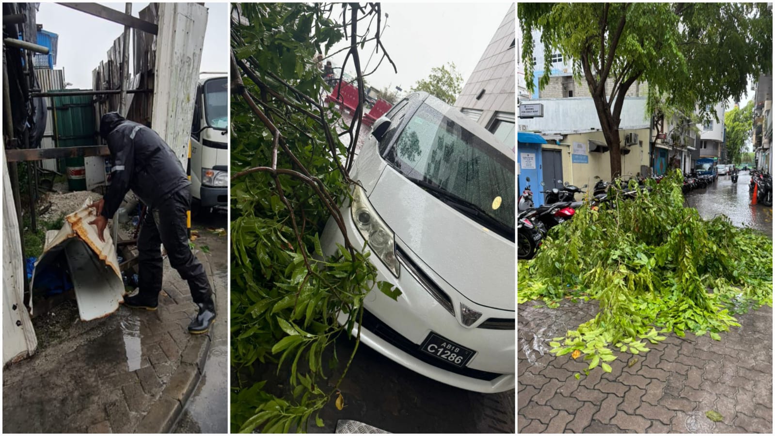 ގަދަ ވިއްސާރައިގައި މާލެ އާއި ހުޅުމާލެއަށް ގެއްލުންތަކެއް