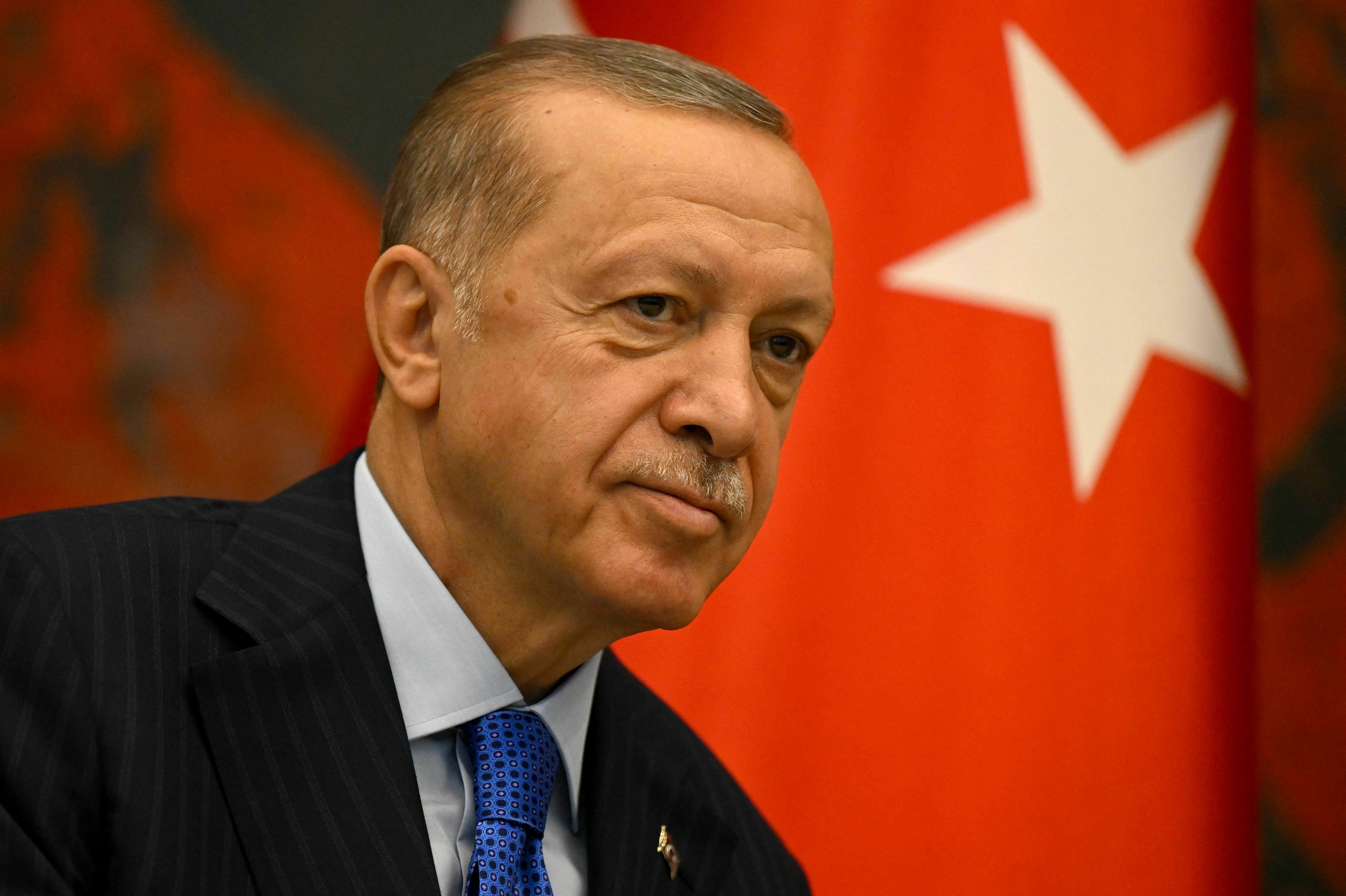 Turkish President Recep Tayyip Erdogan