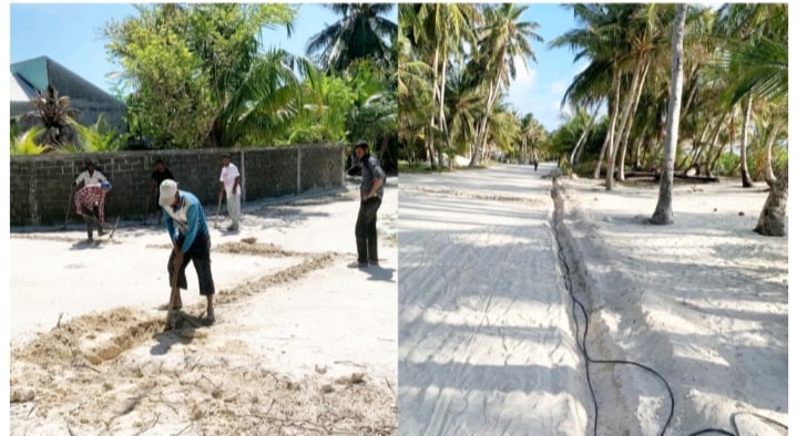 ރައީސް ސޯލިހުގެ ސަރުކާރުން ފެށި ކޮލަމާފުށީ މަގު ހެދުމުގެ މަޝްރޫއަށް އިތުރު ފުރިހަމަކަމެއް