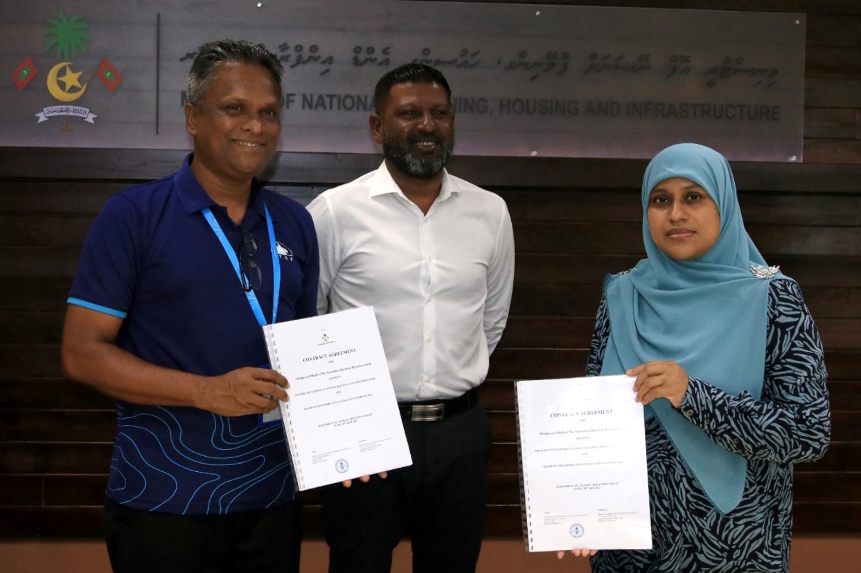 ނަރުދޫ ބަނދަރު: އެއްއަހަރު ތެރޭގައި މަސައްކަތް ނިންމުމަށް އެމްޓީސީސީއާ ޙަވާލުކޮށްފި